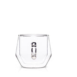 Hearth Set of 2 Cortado, 4OZ (120ML), Double Wall Glass