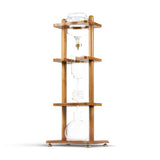 YAMA 6-8 CUP COLD DRIP MAKER STRAIGHT WOOD FRAME (32OZ)
