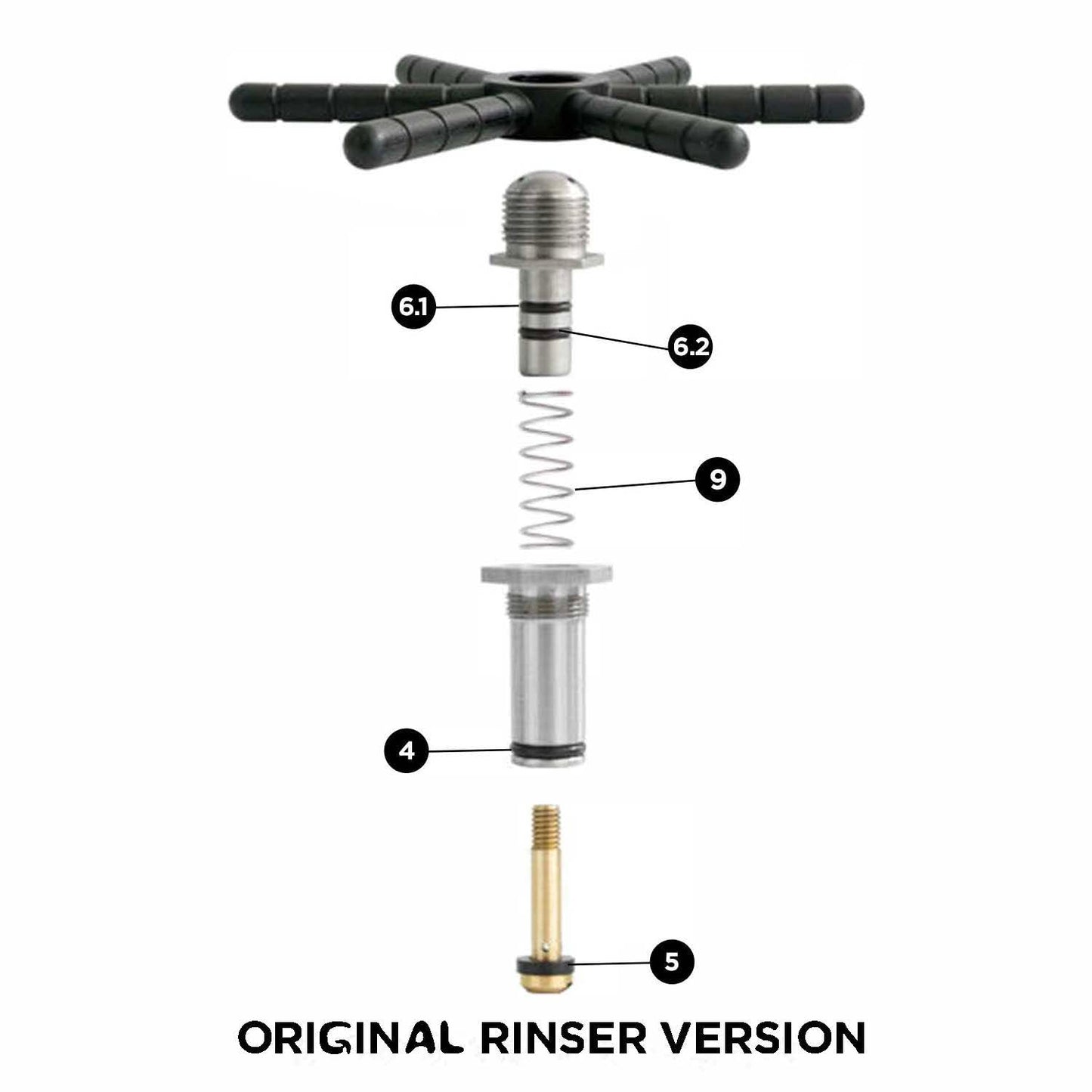 Barista Basics Complete Rinser Maintenance Kit, Countertop and Drop-In Rinsers