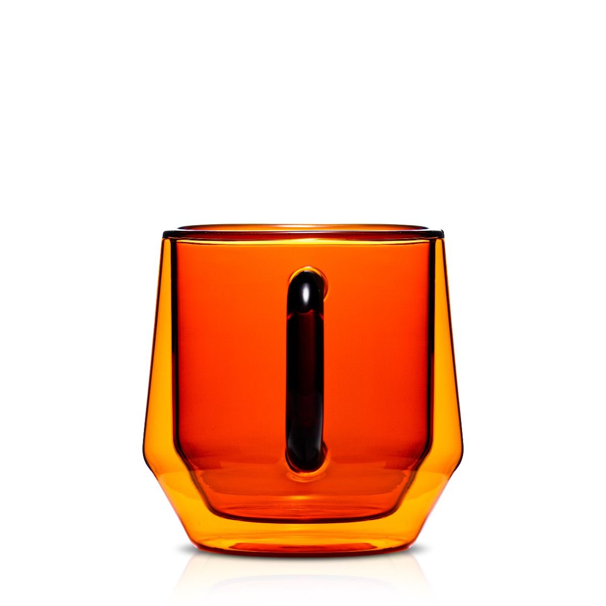 Hearth Set of 2 Cappuccino, 6OZ (175ML), Double Wall Glass