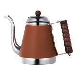 KALITA WAVE STAINLESS STEEL KETTLE 1L - LEATHER WRAP