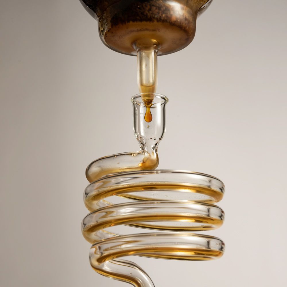 YAMA 6-8 CUP COLD DRIP MAKER STRAIGHT WOOD FRAME (32OZ)